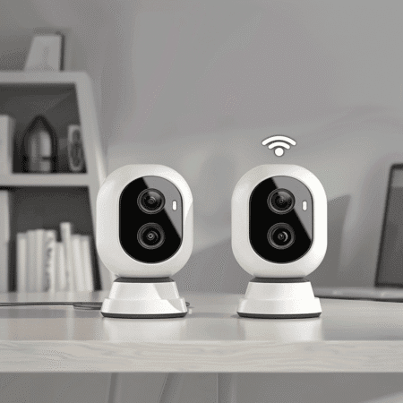 cámaras de seguridad Wi-Fi o cableadas