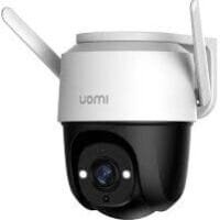 camara blanca y negra sobre fondo blanco ilustrando Como funcionan las camaras de seguridad con wifi